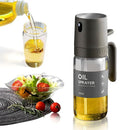 Spray de Óleo 250ml em Vidro – Garrafa Pulverizadora para Azeite, Óleo e Molhos