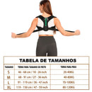 Corretor Postural Ajustável – Suporte para Postura Correta da Coluna, Ombros, Lombar e Cravícula
