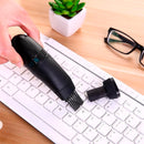 Mini Aspirador de Pó Portátil USB – Ideal para Limpeza de Teclado, Notebook e Equipamentos Eletrônicos