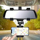 Suporte Universal para Retrovisor Multifuncional Ajustável 360 Graus – Ideal para Celular e Navegação