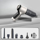 Aspirador de Pó Automotivo Portátil 4 em 1 Sem Fio – Pro Max com Sucção Potente e Multifuncionalidade