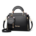 Bolsa de Couro Sintético Feminina – Estilo Luxo com Design de Grife e Acabamento Premium