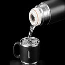 Garrafa Térmica Inox 500ml + 2 Xícaras – Conservação de Temperatura