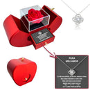 Colar Eterno Amor Feminino com Embalagem de Presente – Joia Romântica para Datas Especiais