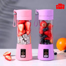 Mini Liquidificador Portátil USB Recarregável – 6 Lâminas para Sucos e Shakes