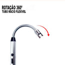Acendedor Portátil  Elétrico Compacto USB Recarregável