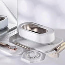 Limpador Ultrassônico Portátil USB – Aço Inoxidável, Limpeza Profunda e Prática para Diversos Superfícies