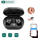 Fone de Ouvido Bluetooth E6s TWS 5.0 com Tela LED Digital – Som Estéreo e Conexão Rápida