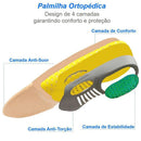 Palmilha Ortopédica PalmConfort – Alívio de Dores nos Pés e Conforto para o Dia a Dia