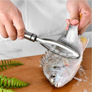 Descamador de Peixe em Aço Inox – Removedor de Escamas Profissional, Antiferrugem e Fácil de Usar