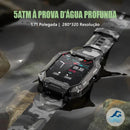 Smartwatch Militar Resistente – Relógio Inteligente com Monitoramento de Saúde e GPS