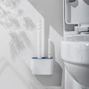 Escova de Toalete com Suporte – Escovação Eficiente e Organização para Vaso Sanitário