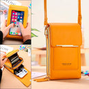 Bolsa Transversal Touch Screen – Leve, Compacta e Ideal para Levar Celular e Carteira