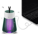 Lâmpada UV Mata Mosquito USB Recarregável – Elimina Insetos de Forma Silenciosa e Segura