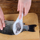Removedor de Escamas de Peixe – Ferramenta Multifuncional com Coletor de Resíduos