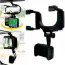 Suporte Universal para Retrovisor Multifuncional Ajustável 360 Graus – Ideal para Celular e Navegação