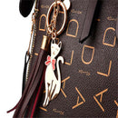 Bolsa Feminina Transversal Crossbody em Couro Sintético – Compacta e Elegante