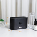 Umidificador de Ar LED – Chama Artificial Colorida para Aromaterapia e Ambiente Relaxante
