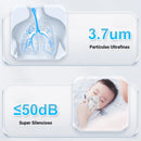 Nebulizador Portátil Silencioso para Inalação – Alívio Respiratório Eficiente e Confortável