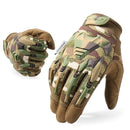 Luva Militar Tática Unissex – Ideal para Airsoft, Trilhas, Moto e Treinamento