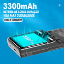 Console de Jogos Portátil Plus Retro Bateria Recarregável de 3300mAh Tela IPS de 3,5