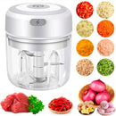 Triturador de Alimentos Elétrico USB Sem Fio – Ultra Mix™ Compacto e Prático para Cozinha
