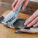 Removedor de Escamas de Peixe – Ferramenta Multifuncional com Coletor de Resíduos