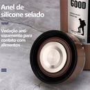Garrafa Térmica 1000ml Inox Com Infusor Quente Fria Aço Inox