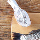 Removedor de Escamas de Peixe – Ferramenta Multifuncional com Coletor de Resíduos