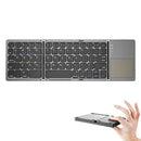 Teclado Sem Fio Dobrável - Bluetooth Touchpad  Andoid IOS Windows