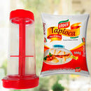 Tapioqueira Portátil Giratória – Prepare Tapiocas Perfeitas com Facilidade!