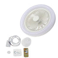 Luminária LED com Ventilador FanMaster – Combinação Perfeita de Luz e Frescor para Seu Ambiente