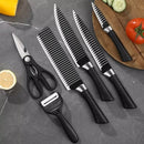 Conjunto De Facas Antiaderente Aço Inoxidável - COMPRE 01 LEVE 06