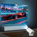 Mini Projetor 4K com Android 11 – Wi-Fi 6, BT5.0, 200 ANSI, 1280x720P Nativo, Suporte 1080P e 4K