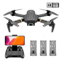 Drone 4K com GPS, Wi-Fi e Sensor de Obstáculos – Imagens em Alta Definição e Voo Seguro