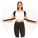 Corretor Postural Ajustável – Suporte para Postura Correta da Coluna, Ombros, Lombar e Cravícula