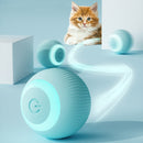 Bola Inteligente USB para Pets – Rotação Automática 360° e Recarga via Cabo