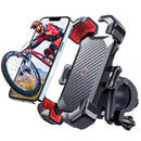 Suporte Universal para Bicicleta 360 Graus – Ajuste Rápido e Fixação Antivibração
