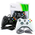 ontrole 2 em 1 com Fio para Xbox 360 e PC – Conexão Rápida e Compatibilidade Garantida