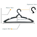 Kit 50 Cabides Organizadores de Roupas Adulto – Praticidade e Envio Imediato