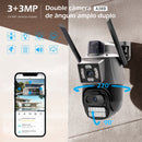 Câmera Wi-Fi de Vigilância Icsee 4K 6MP – Externa, à Prova D’Água e com Áudio Bidirecional