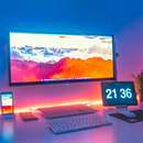 Fita LED RGB 5050 5M com 300 LEDs e Controle Remoto – IP65