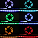 Fita LED RGB 5050 Flexível 5 Metros – 300 LEDs + Controle