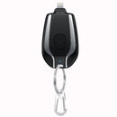Mini Carregador USB Portátil com Chaveiro – Energia de Emergência Sempre à Mão