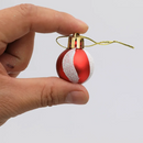 Kit 30 Bolas de Natal 3cm – Decoração Natalina Completa