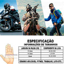 Luva Militar Tática Unissex – Alta Resistência para Treinamento, Trabalho e Aventura