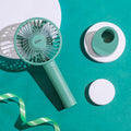 Mini Ventilador Portátil USB – Recarregável, Leve e Silencioso para Viagens, Trabalho e Casa