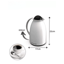 Garrafa Térmica Unitermi Florença 650ml Branca – Ideal para Café e Bebidas Quentes