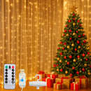 Cortina Led 3x3 Metros Festa Casamento Eventos Natal Ilumina Cortina Led Amarela