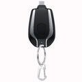 Mini Carregador USB Portátil com Chaveiro – Energia de Emergência Sempre à Mão